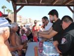 Julio se cierra en las playas de Los Alcázares con casi 1.900 atenciones y ningún fallecido