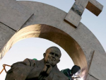 La estatua de Juan Pablo II en Ploërmel