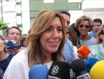 Díaz: "En Andalucía no se va a dejar a nadie en la puerta de un hospital porque no tenga papeles"