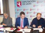 La Diputación de León firma cuatro convenios por 320.000 para la restauración del patrimonio eclesiástico