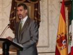 Felipe VI dedica su primer acto en Veracruz a la emigración española en señal de "cariño y reconocimiento"