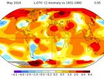 El planeta marcó un nuevo récord histórico de calor en mayo