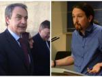 Iglesias coloca a Zapatero como el mejor presidente de la democracia, quien le aconseja cuando tiene dudas