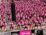Más de 2.000 participantes cubren con una "marea rosa" las calles de Alcázar en la III Carrera de la Mujer