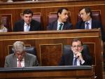 Rajoy acusa al PDeCAT de dejar "muy poco margen" para negociar sobre Cataluña y le reta a cambiar la Constitución