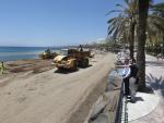 Las actuaciones en las playas de La Fontanilla y San Pedro concluirán los aportes de arena en Marbella