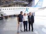 Air Europa presenta su avión con la imagen del Rafa Nadal Sports Centre