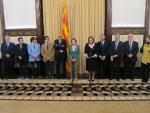 Forcadell defiende la "vocación europea" de Cataluña ante unos 40 cónsules el Día de Europa