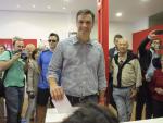 Pedro Sánchez pide "ser leales" al resultado de las primarias para "poner rumbo a la Moncloa" desde mañana