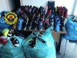 Intervienen más de 170 zapatillas falsificadas antes de su distribución en mercadillos