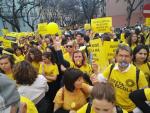 António Costa, abucheado por manifestantes en defensa de los colegios concertados