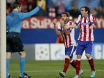 4-0. Un gran Atlético vuela a octavos con tres goles de Mandzukic