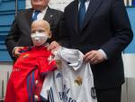 Osasuna y Real Madrid, unidos contra el cáncer infantil en la Clínica Universidad de Navarra
