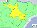 Alerta amarilla por temperaturas máximas en el valle del Ebro