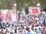 Susana Díaz pide a los "miles de huérfanos" del proyecto de IU que confíen en el PSOE