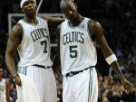 Garnett y Jermaine O'Neal, corazón de Boston Celtics