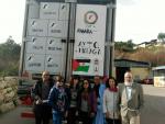 Málaga envía 23.500 kilos de alimentos, medicamentos y material escolar a los campamentos saharauis