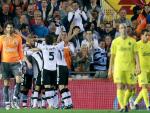 5-0. El Valencia se da un festín ante el Villarreal y se afianza en el tercer puesto