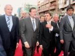 Rajoy acude a recoger el Micrófono de Oro 2011 de la política a Ponferrada (León)