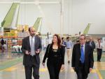 Crespo expresa el apoyo del Gobierno al desarrollo del sector aeronáutico en Andalucía