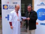 Emuasa-Aguas de Murcia dona 2.000 euros a la Fundación Jesús Abandonado