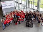 Equipos Formula Student presentan en AIC los monoplazas con los que competirán en Silvertone, Hockenhein y Barcelona