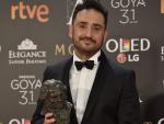 La emoción de Jota Bayona en la gala de Premios Goya