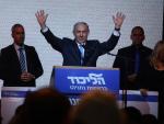 Netanyahu celebra su victoria electoral
