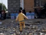 Unos 350.000 niños atrapados en el oeste de Mosul en Irak