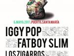 Iggy Pop, Fatboy Slim, The Zombie Kids y Los Zigarros, en el Motor Circus de El Puerto de Santa María