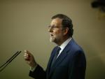 Rajoy exige respeto a la Ley porque saltársela es "inaceptable" e insiste en ofrecer diálogo al Gobierno catalán