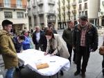 Alcaldes y vecinos de municipios de Teruel recogen firmas para exigir la mejora de la N-330