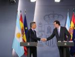 Rajoy y Macri inician una nueva etapa de diálogo y coordinación en la relación hispano argentina