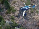 Acc.Comienza la evacuación de los cuerpos del avión siniestrado en los Alpes