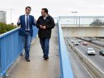 El PSOE exige al Gobierno que arregle las 15 pasarelas peatonales sobre la A-7 en Marbella