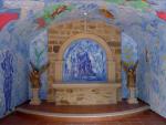 Manolo Dimas viste de pintura contemporánea la capilla de Nebra
