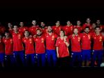 Sergio Ramos y  Niña Pastori ponen voz al nuevo himno de La Roja