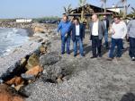 Heredia (PSOE) exige "inversiones inmediatas" para acondicionar las playas afectadas por el temporal