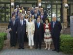 Aguilar asiste a la reunión del Patronato de la Residencia de Estudiantes que preside la reina Letizia