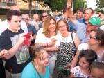 Susana Díaz llama "chaquetero" a Iglesias y reclama apoyo para "el PSOE de toda la vida"