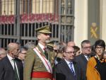 El Rey preside el acto del 75 aniversario de la tercera época de la Academia Militar de Zaragoza