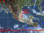 Danielle toca tierra en el Golfo de México y amenaza con tormentas torrenciales