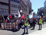 Miles de personas se manifiestan en Vigo contra la precariedad laboral y por una Europa "más social"