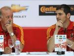 España se entrena con la mente puesta en Italia sin Ramos ni Xavi