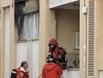 Los usuarios de la residencia incendiada en Valencia regresan al centro