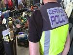 La Policía alquila una nave de 200m2 para exponer los mil objetos y 9 toneladas de cobre robados en zonas rurales