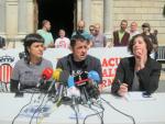 Encausados y la CUP reclaman que la Generalitat se retire de las causas contra activistas