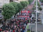 Decenas de miles de personas se manifiestan en Vigo para pedir el rescate del HAC y en defensa de la sanidad pública