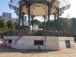 Cubero asegura que se reparará "con agilidad" el Quiosco de la Música vandalizado del Parque Grande