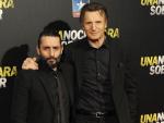 Liam Neeson, encantado en el preestreno de su nueva película en Madrid